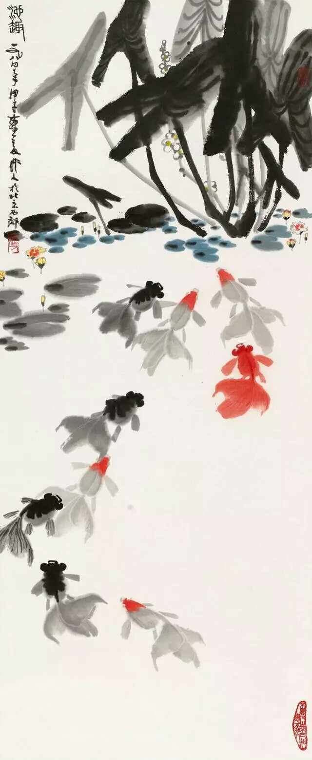中国写意水墨画