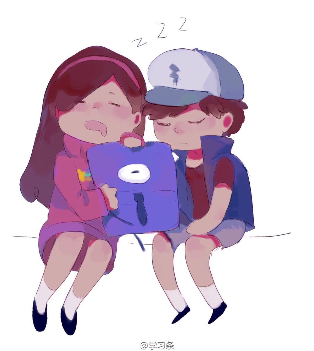 怪诞小镇,mabel,dipper,双子,姐妹,好可爱!未授权侵权删