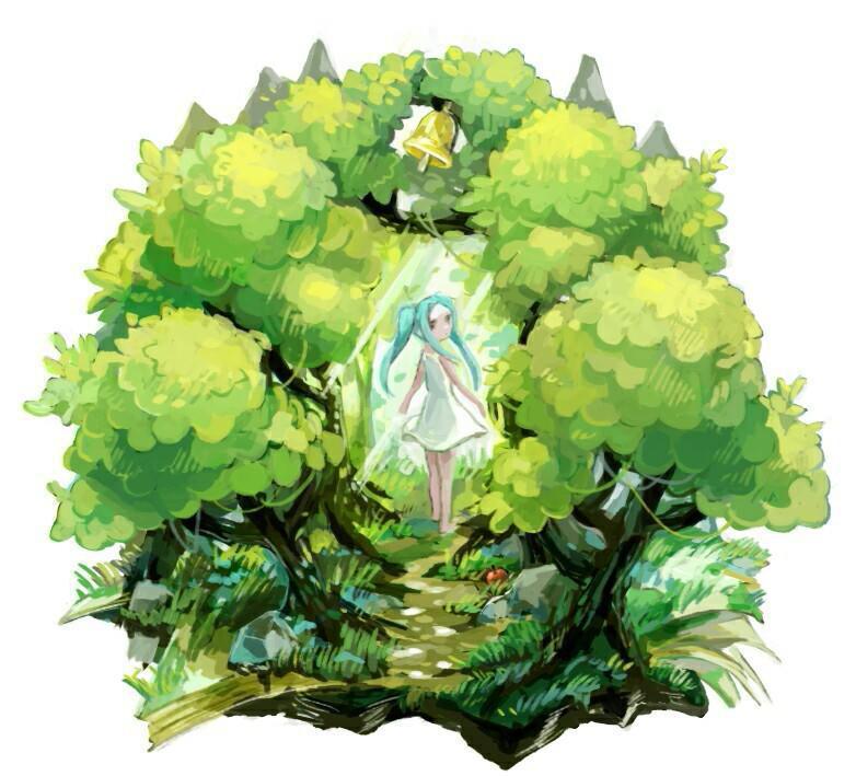 初音未来绘画.