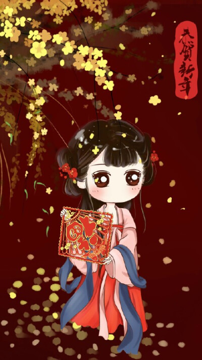 小薇新年壁纸