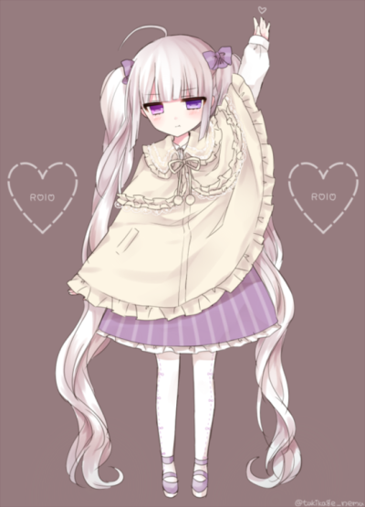 异色瞳少女