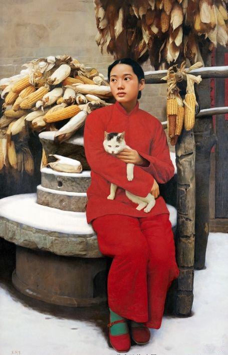 三月的雪 王沂东 1999年 布面油画 100x150cm