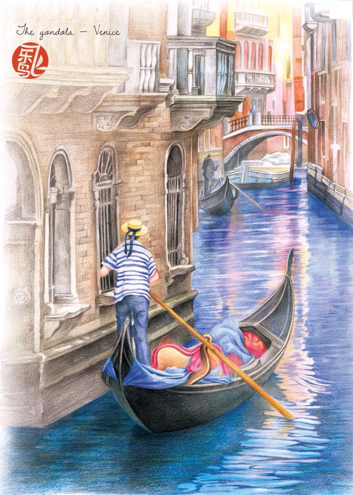 威尼斯城市系列手绘|插画|商业插画|白鹿猿 - 原创作品 - 站酷 (ZCOOL)
