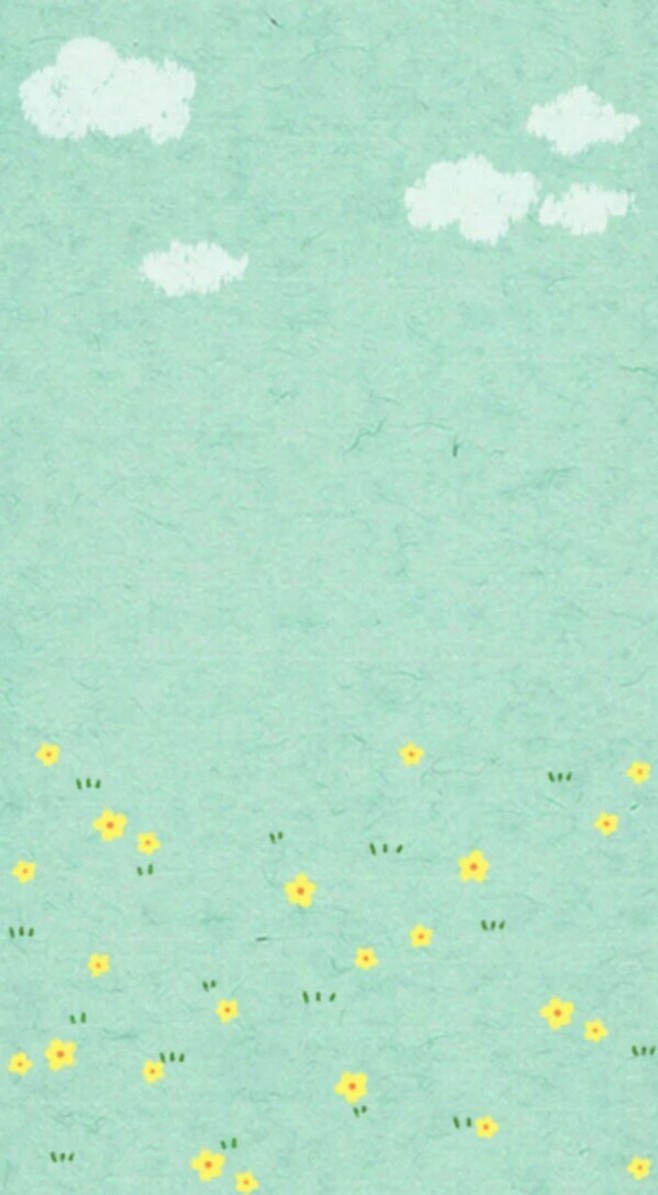 治愈系 碎花 森系 素材 壁纸 插画 禅绕画 涂鸦 文艺范 手绘 水彩