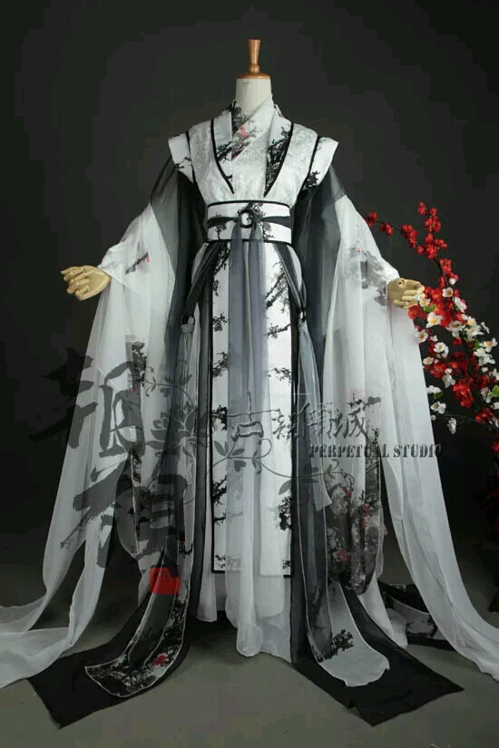 梅花主题男古装 古风 cos[墨雪成梅]
