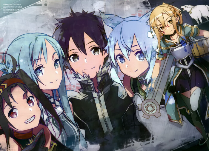 刀剑神域-sword art online- abec动漫原画高清壁纸精选