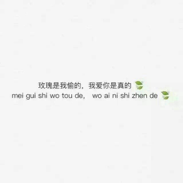 我好喜欢你