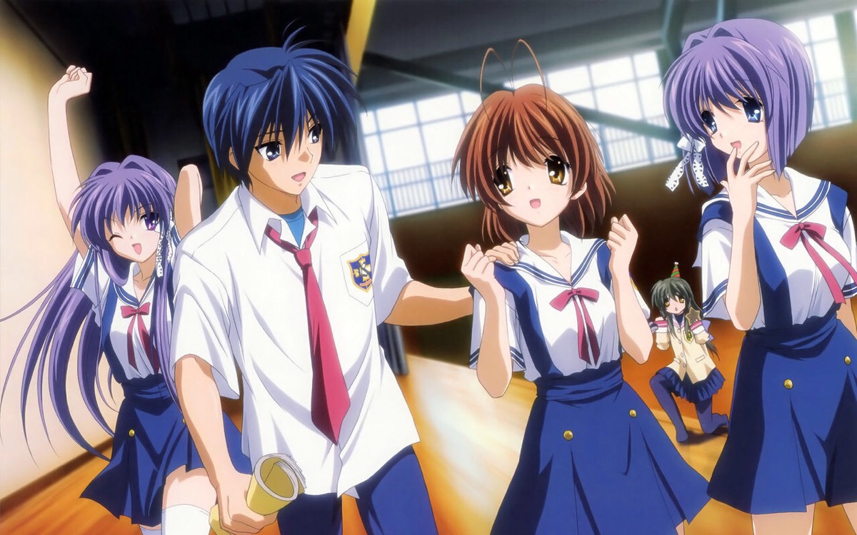 clannad 古河渚,冈崎朋也,冈崎汐只要找 堆糖,美图壁纸兴趣社区