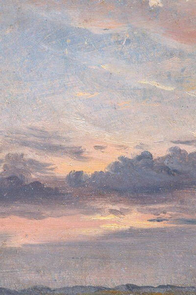 油画#意境#英国艺术家 john constable 辽阔大气的风景画作 英国