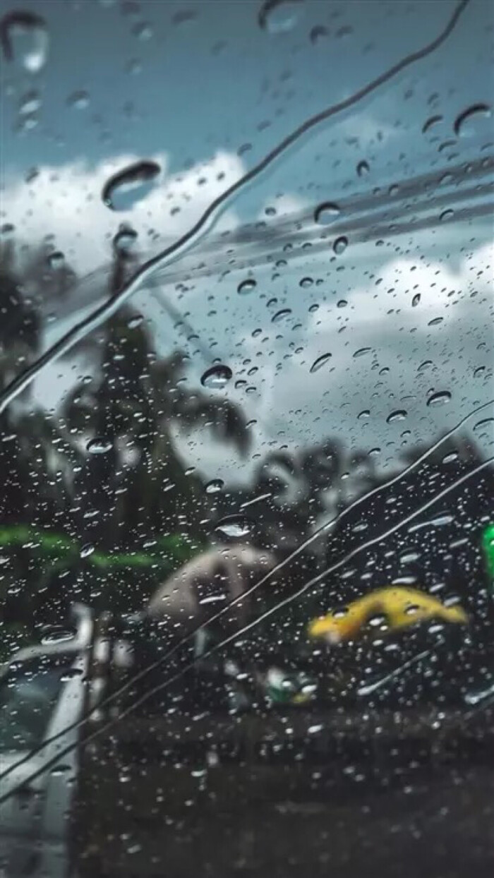 风景意象图壁纸,下雨天