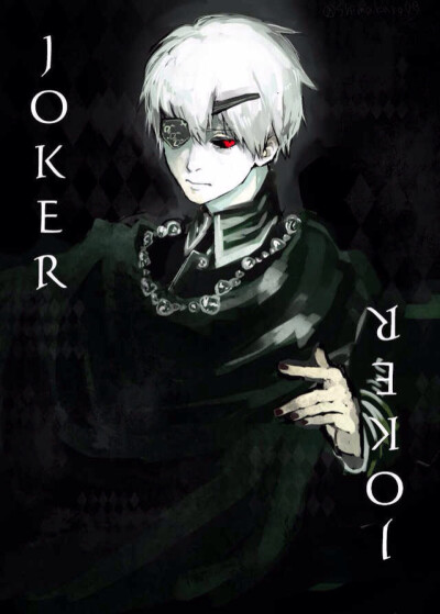 头像 二次元 东京喰种 tokyoghoul 金木研 kaneki ken 扑克joker