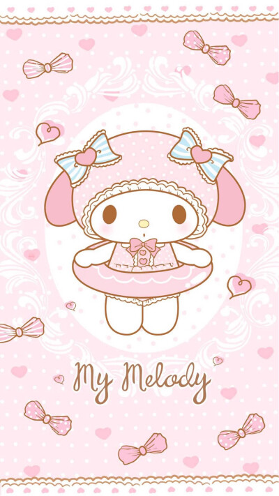 sanrio melody壁纸.美乐蒂壁纸