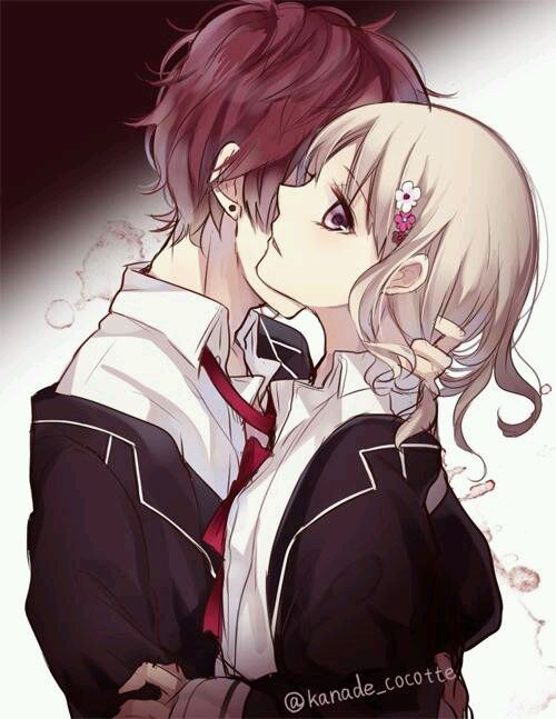 diabolik lovers##魔鬼恋人# 小森唯,逆卷绫人