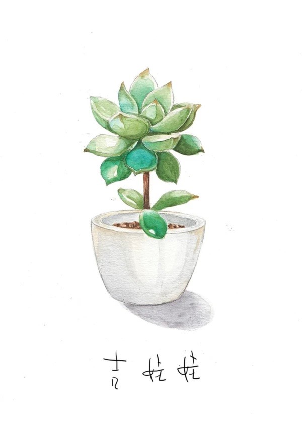 插画 风景 森系 手绘 水彩 涂鸦 唯美 意境 背景 小清新 治愈系
