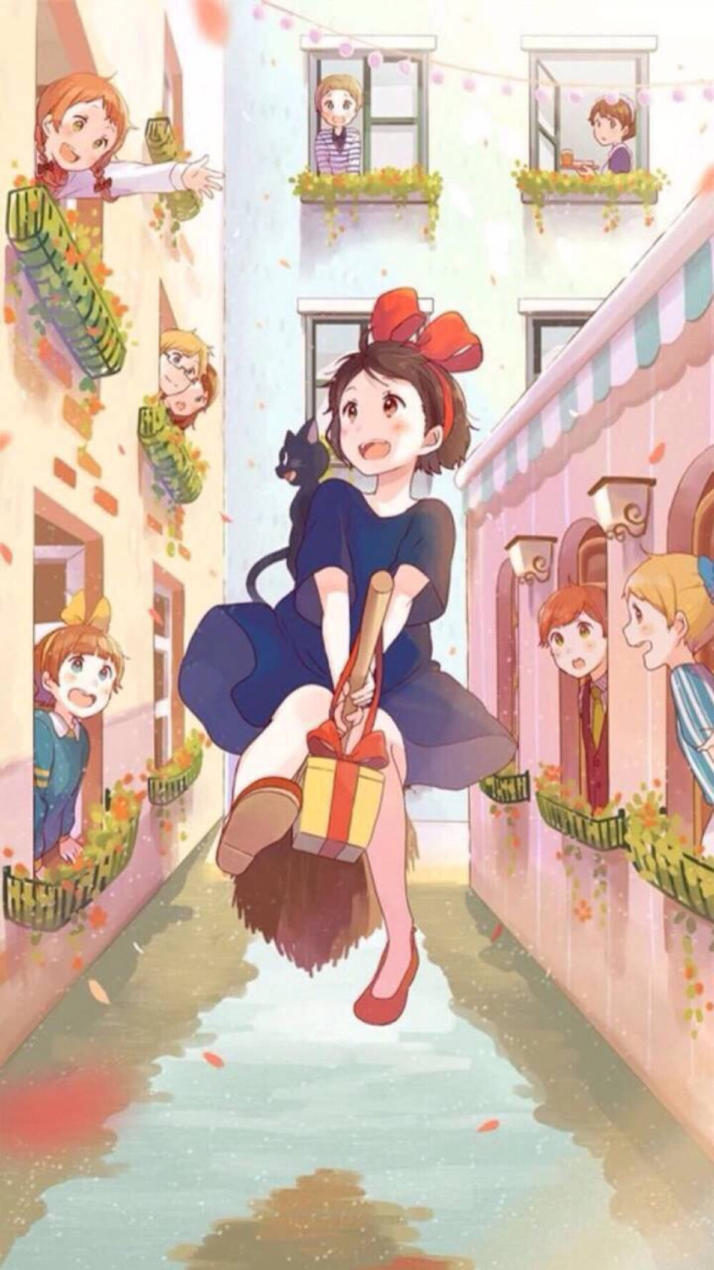 手机壁纸小魔女宅急送卡通0461556103
