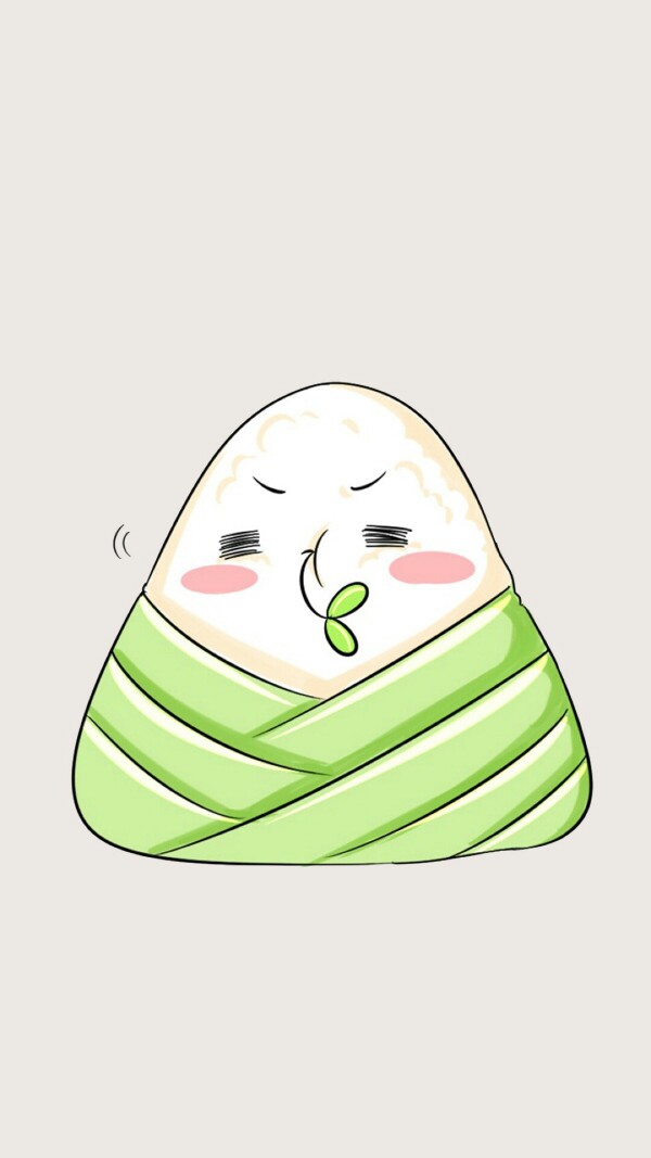 萌萌哒小僵尸端午特辑# 论小僵尸是怎么把粽子一口一口吃掉的~(≥▽
