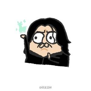 魔性小人系列单人头像 转自微博(es女王样)也可做情侣头像 单人头像