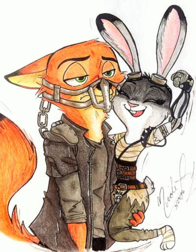 迪士尼##疯狂动物城##zootopia##狐兔# 转自微博 侵删