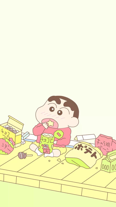 iphone 壁纸 蜡笔小新