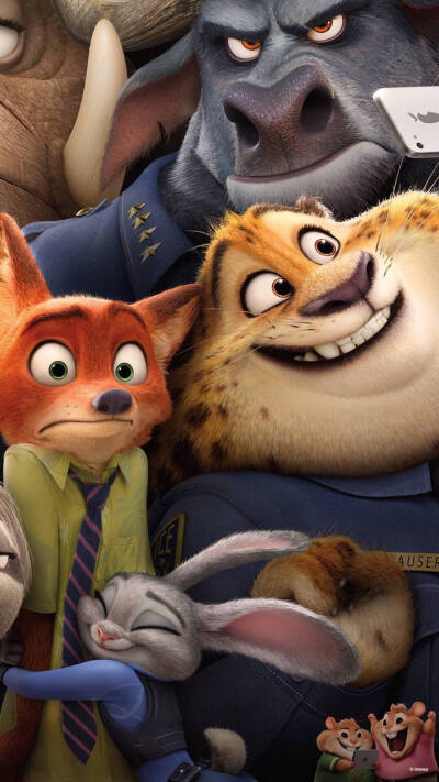 疯狂动物城 zootopia 兔朱迪 狐尼克 disney