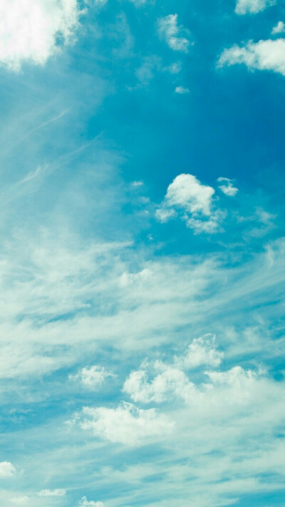 蓝天白云 最简单的美丽