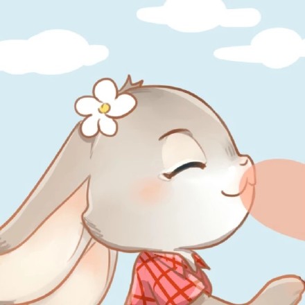 疯狂动物城兔朱迪狐尼克cp【头像情侣男生女生个性卡通动漫插画黑白