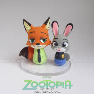 疯狂动物城##zootopia# 尼克&朱迪 狐兔