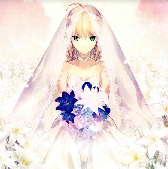 fate saber花嫁