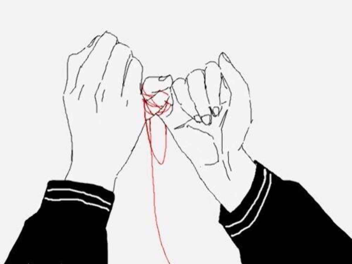 手控/黑白/二次元/手绘/素材