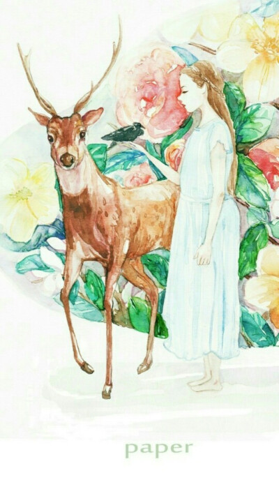 收集 点赞 评论 森系森林小鹿 麋鹿插画 0 4 叶吇的风 发布到