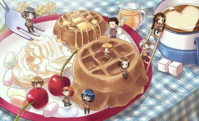 食物q版