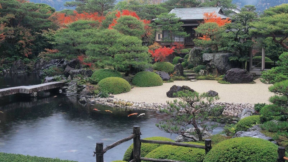 日式庭院 - 堆糖,美图壁纸兴趣社区