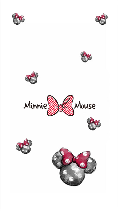 自制壁纸 米妮 minnie