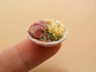 粘土做的迷你食物_360图片