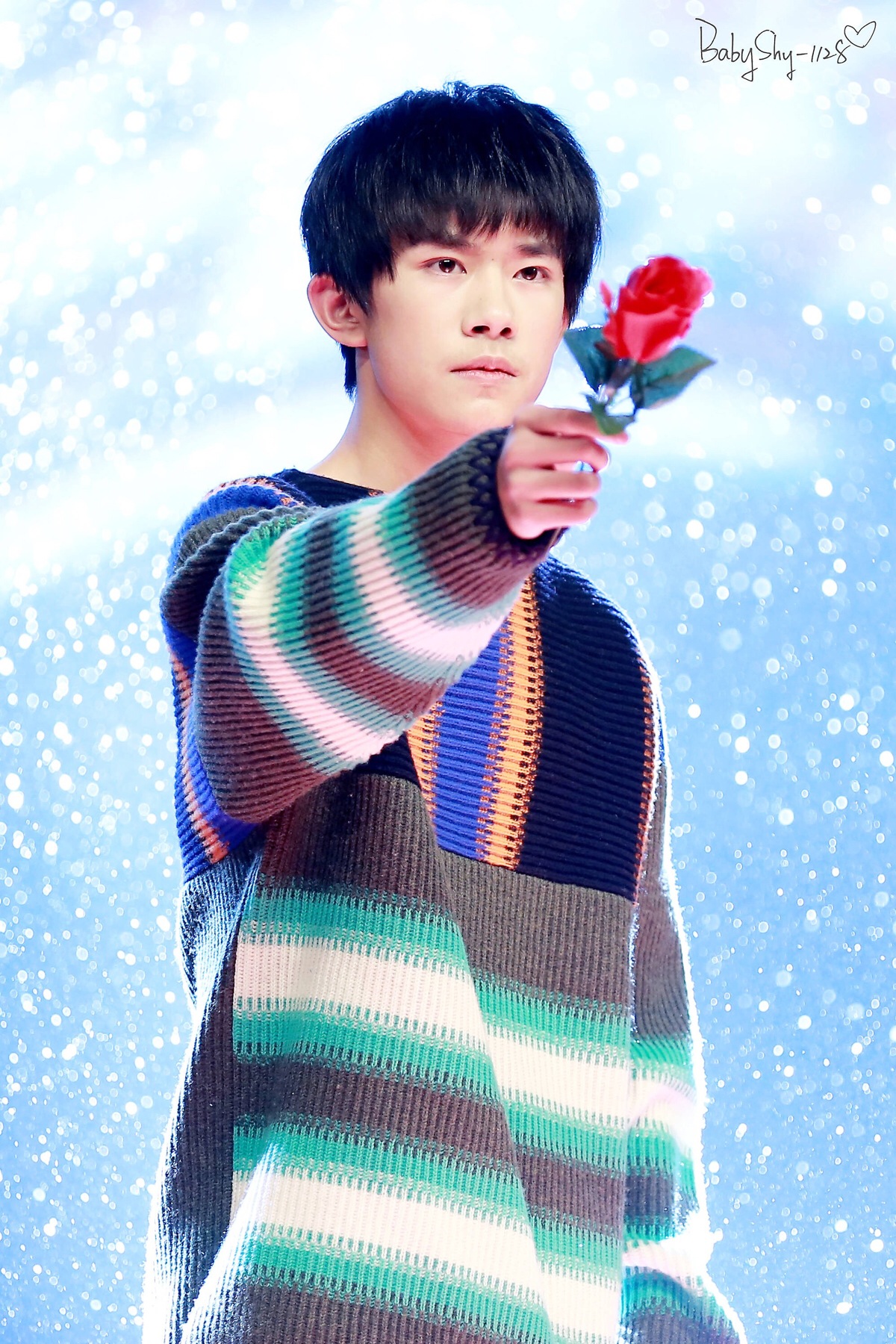 易烊千玺#tfboys 浪漫玫瑰园生日会 if you舞蹈 高清 帅气