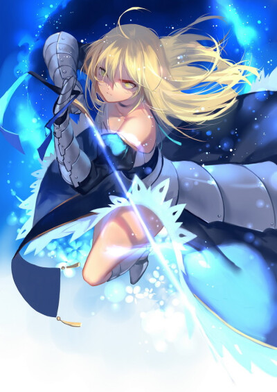 日本动画作品《fate/stay night》,《fate/zero》中的女主角之一