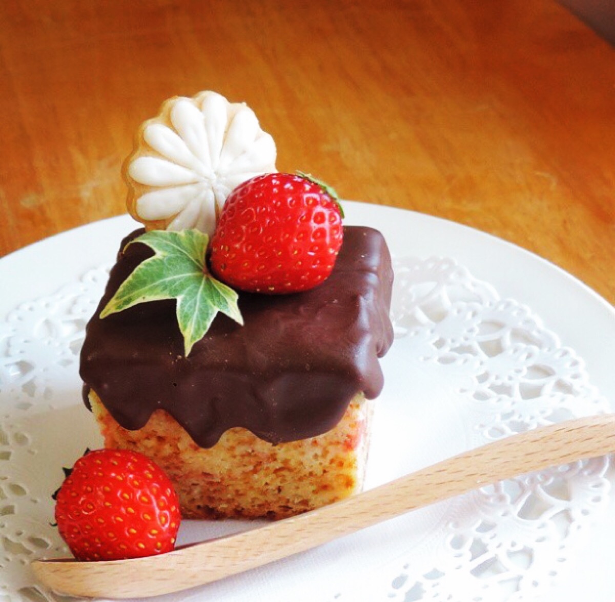 甜品也要很可爱—巧克力小蛋糕