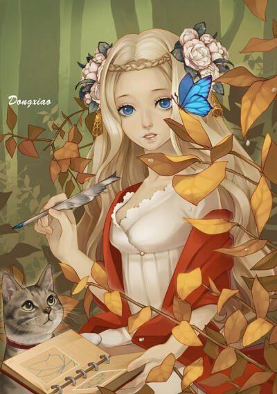 童话,花仙子.