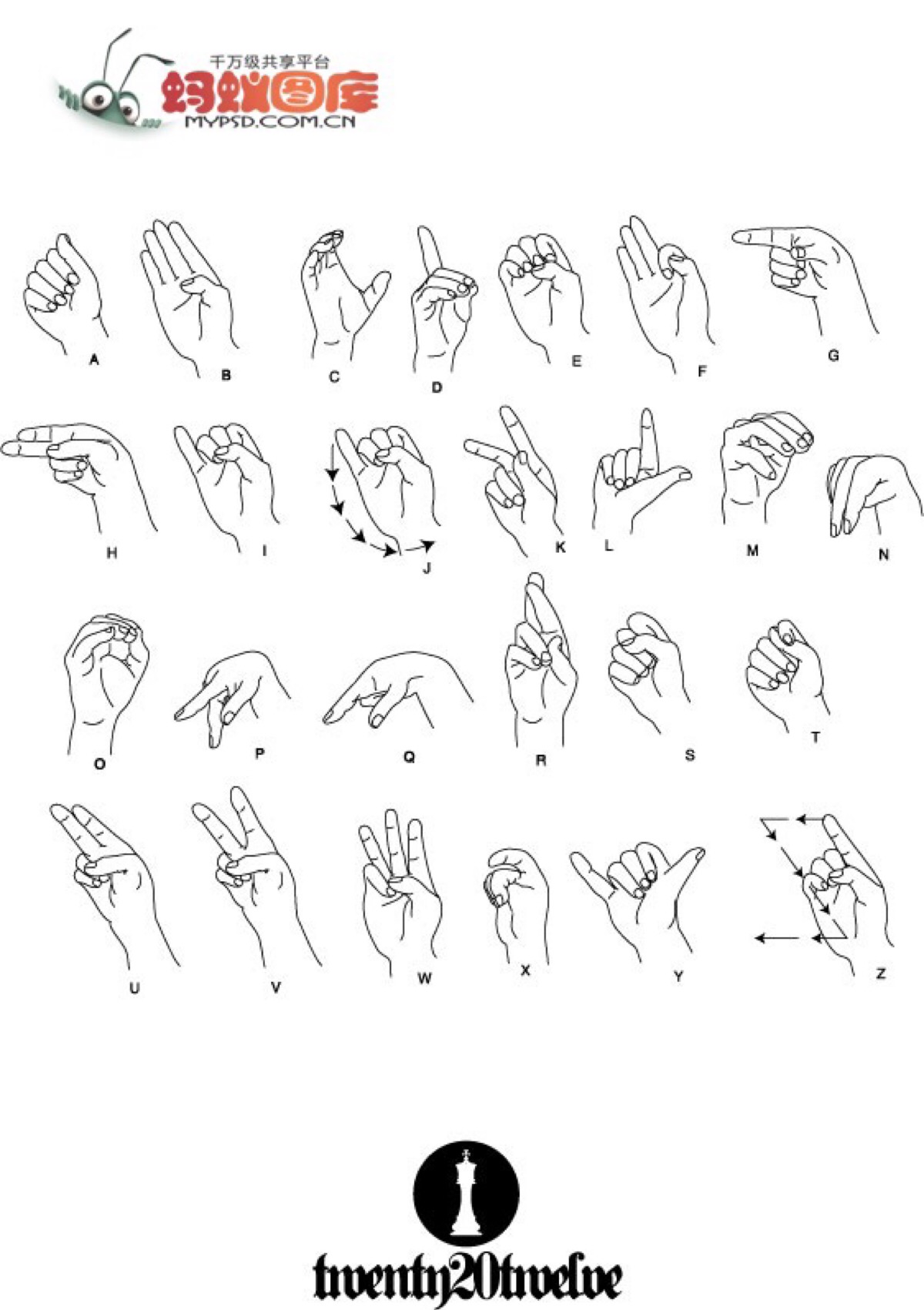 简单手语手势图解,手势的含义带图 - 伤感说说吧