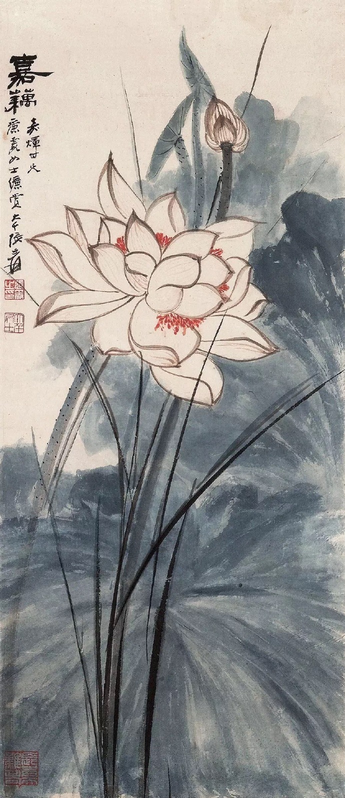 徐悲鸿在《张大千画集》序中说:"大千代表山水作家,其清丽雅逸之笔,实