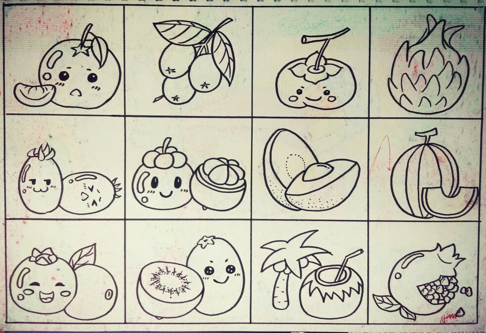 简笔画作业#水果特辑2