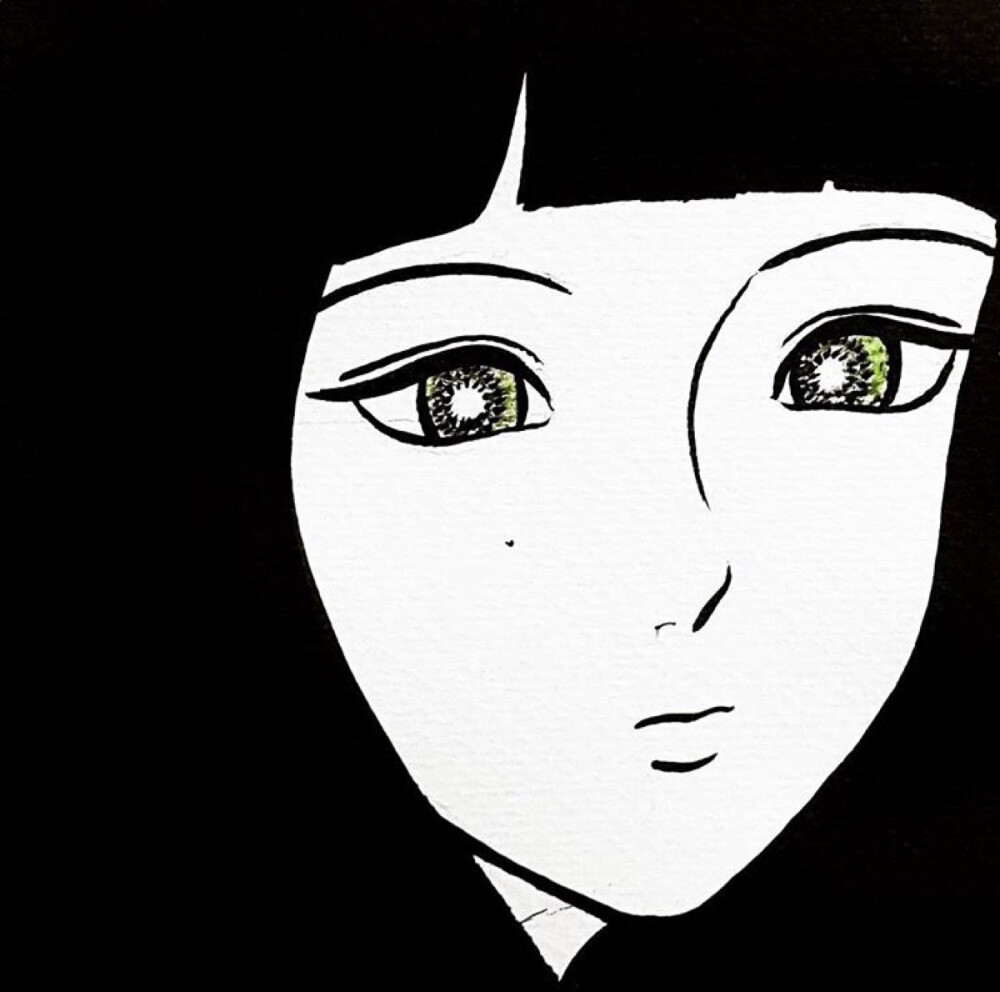 女/头像/手绘/插画/韩国/ins自截
