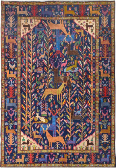 做工精细,图案别致,融入了古老神秘的东方文化的波斯地毯欣赏