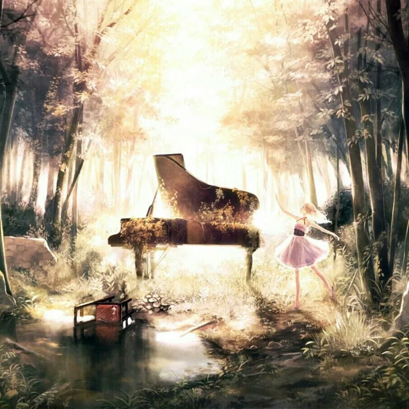 钢琴清脆的声音 弹奏美妙旋律的歌曲