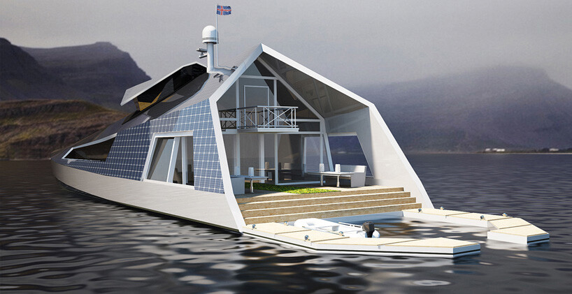 【房子游艇】既是游艇,也是家,设计师 maxim zhivov 融合了建筑和豪华