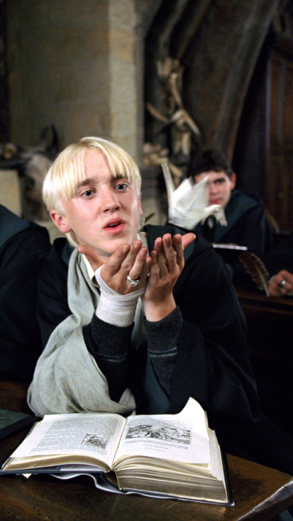 tom felton|draco malfoy【图源:微博】