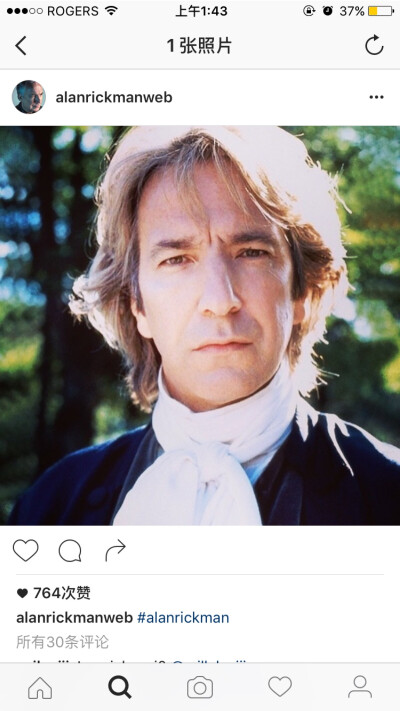 alan rickman|doctor mesmer【图源:ins】