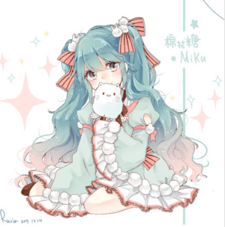 萌萌哒兔初音