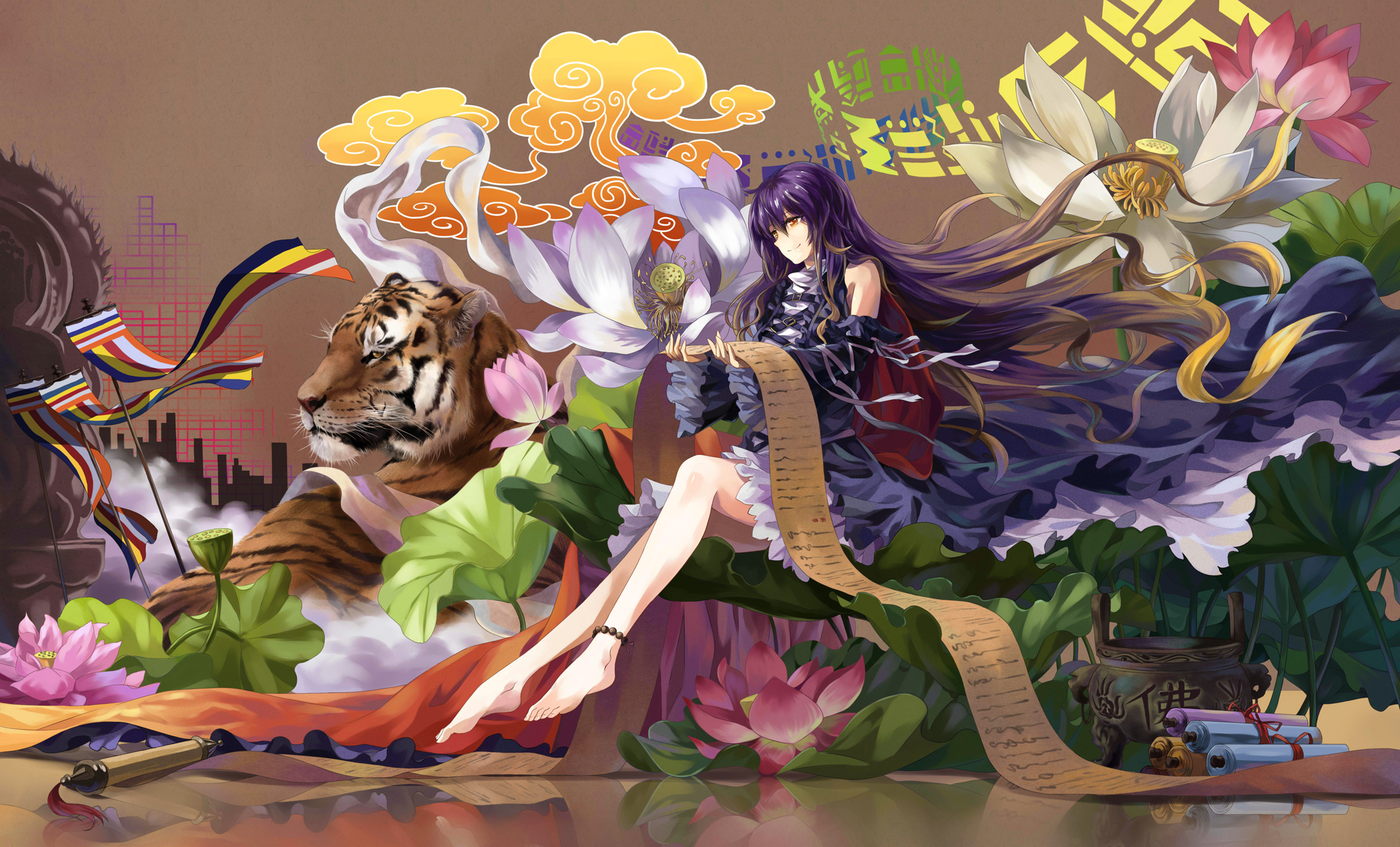 东方project 聖白蓮さん By ファルまろ 堆糖 美图壁纸兴趣社区 东方project 聖白蓮さん By ファルまろ 堆糖 美图壁纸兴趣社区