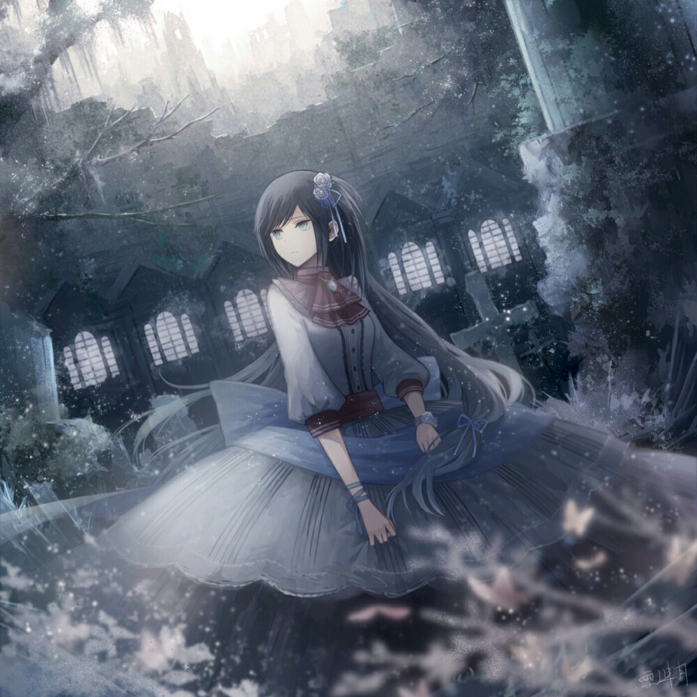   无题 > ( 雪涟月 )#pixiv http://www.pixiv.net/member_illust.